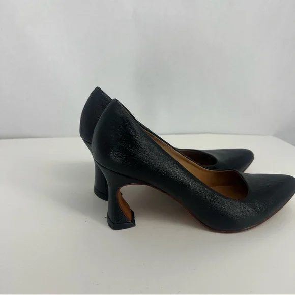 John Fluevlog | Black Textured Heels - Picture 4 of 14